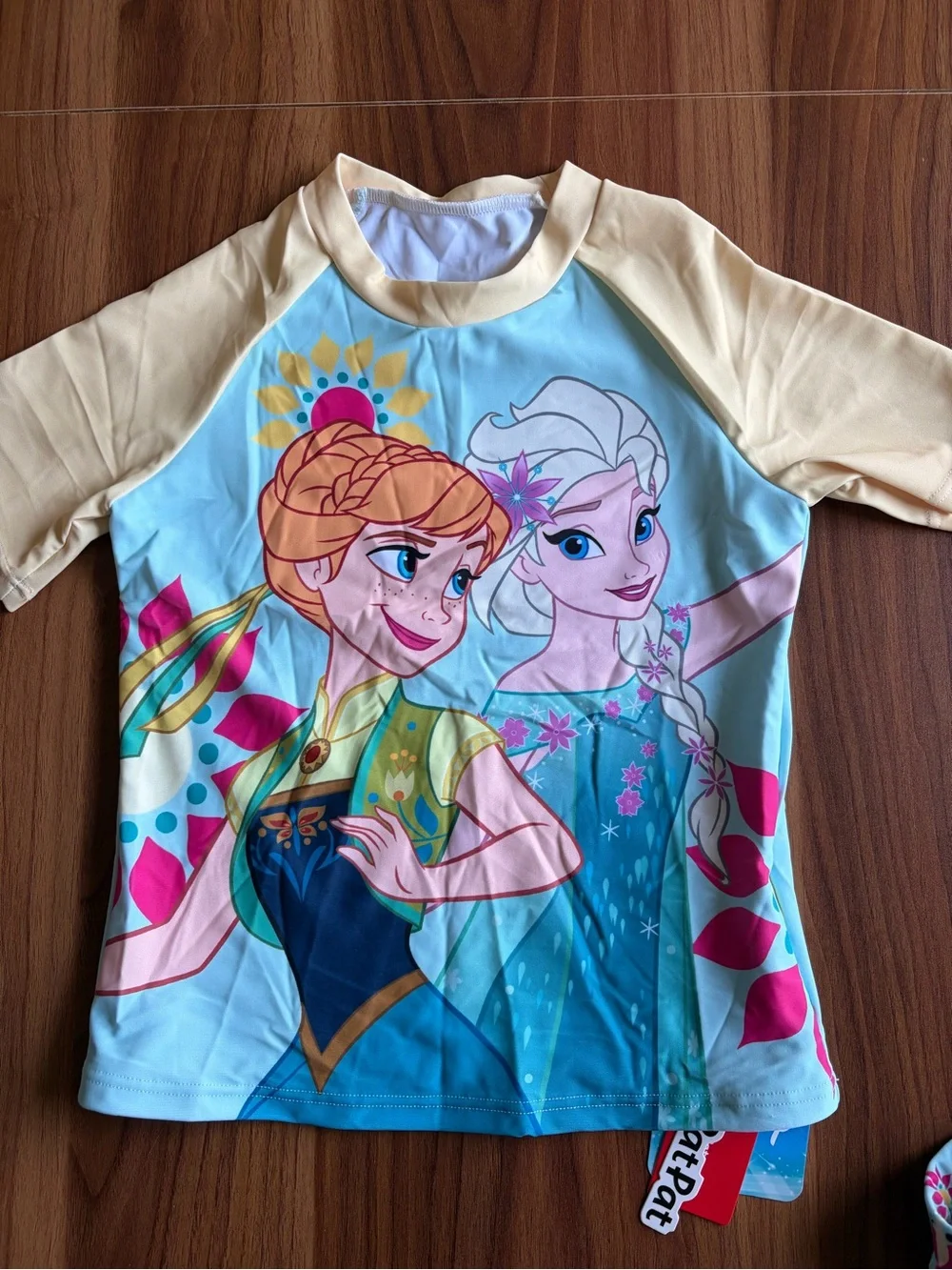 NWOT PatPat x Disney 6-7Y Anna & Elsa Swim